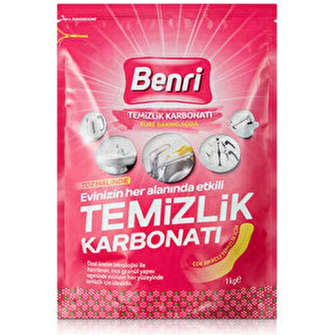 Benri ( 1 Adet ) Benri Temizlik Karbonatı 1 kg.